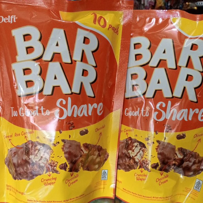 

BAR BAR DELFI SHARE POUCH isi 10pck