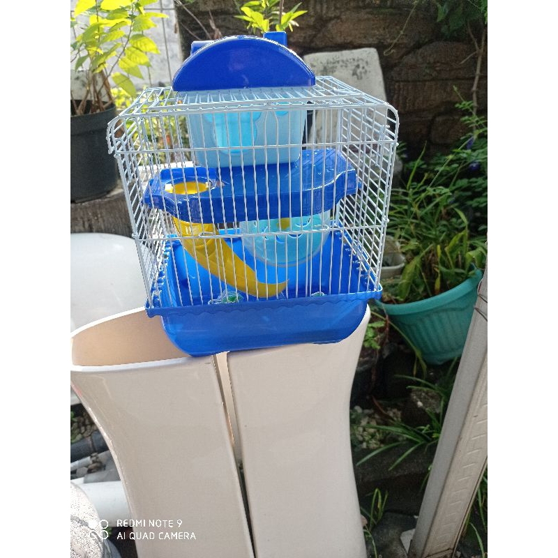 Kandang Hamster Ukuran Sedang Minimalis Komplit