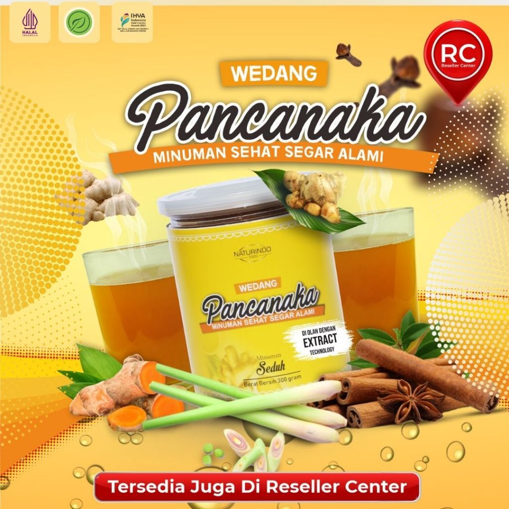 

Weddang Pancanaka, Minuman Jamu Sehat