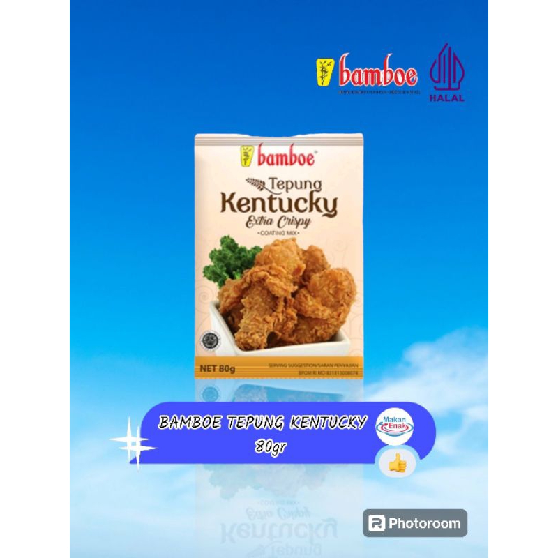 

Bamboe Tepung Kuntachy 200gr (tepung ayam goreng)