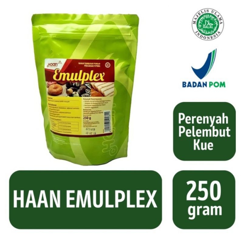 

PERENYAH KUE KERING HAAN EMULPLEX REPACK 50 GRAM