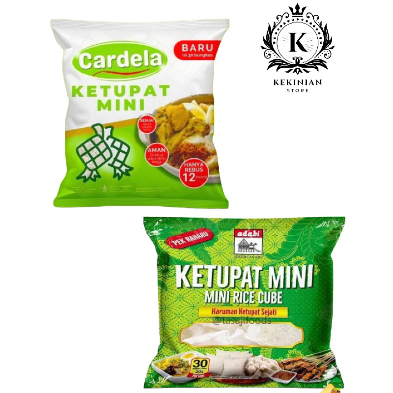 

KETUPAT MINI CARDEL DAN ADABI ISI 30pcs ORIGINAL