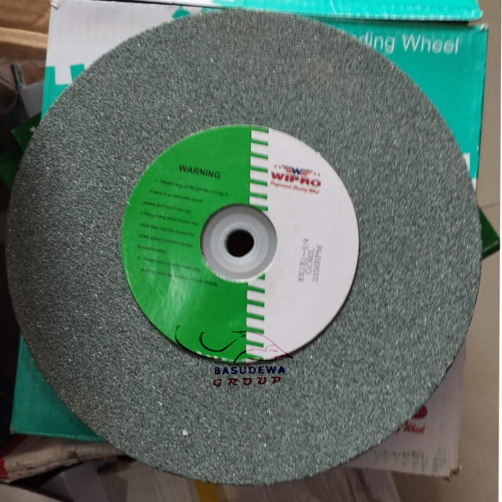 WIPRO GRINDING WHEEL BATU GERINDA ASAH 8" x 1 x 1 1/4 / BATU ASAH 8" WIPRO