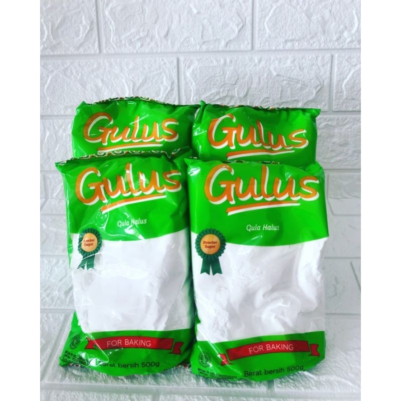 

gula halus merk gulus kemasan 500gr