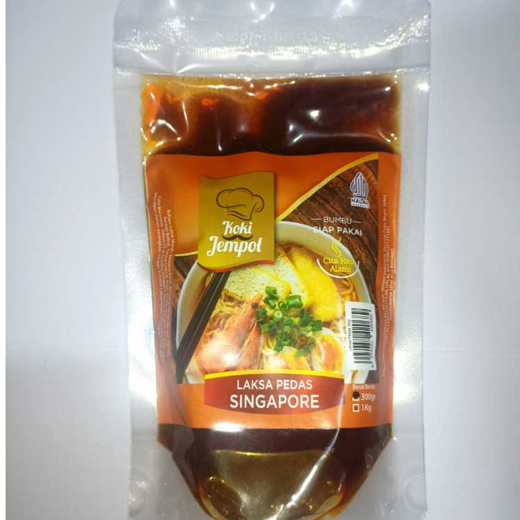 

Koki Jempol Bumbu Laksa Pedas Singapore 300gr