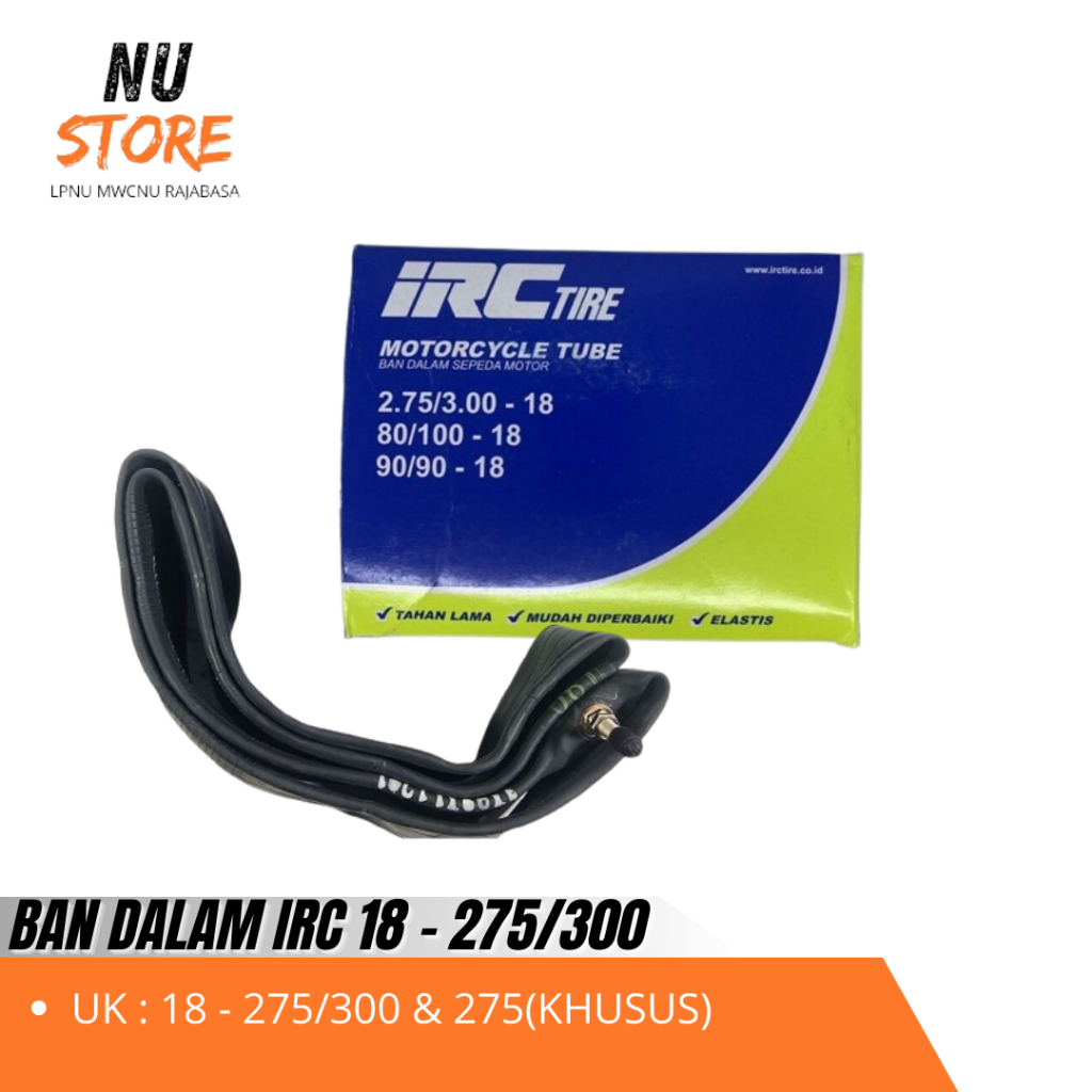 BAN DALAM IRC 18 - 275/300 (SATUAN)