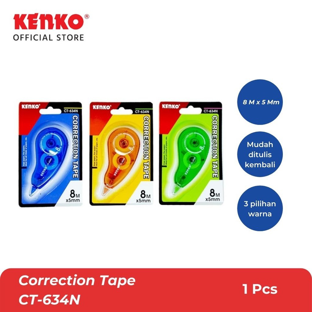 

Kenko Correction Tape CT-634N (8 M x 5 Mm)