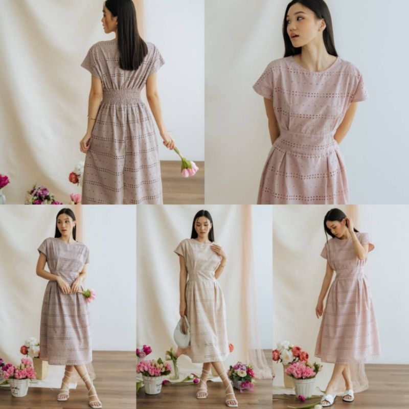 Lilou eyelet dress 8030