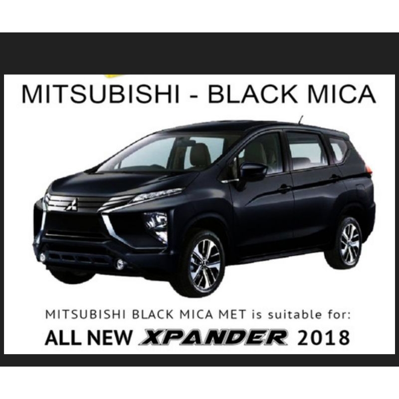 CAT BLACK MICA XPANDER MITSUBISHI HITAM METALLIC PU 1KG