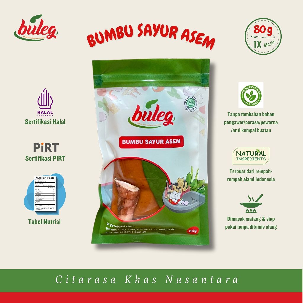 

Buleg Bumbu Sayur Asem Sunda