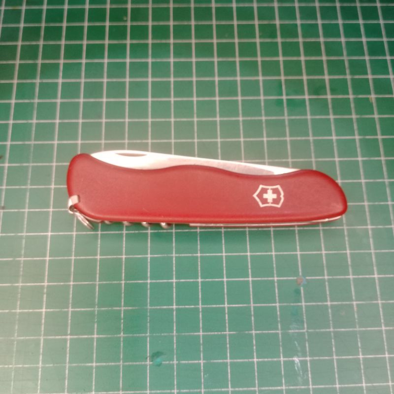 VICTORINOX ALPINEER 111mm Slide lock single blade upgraded waiter discontinued rare item koleksi lan