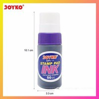 

Tinta Stempel Joyko Warna Ungu [1 botol]