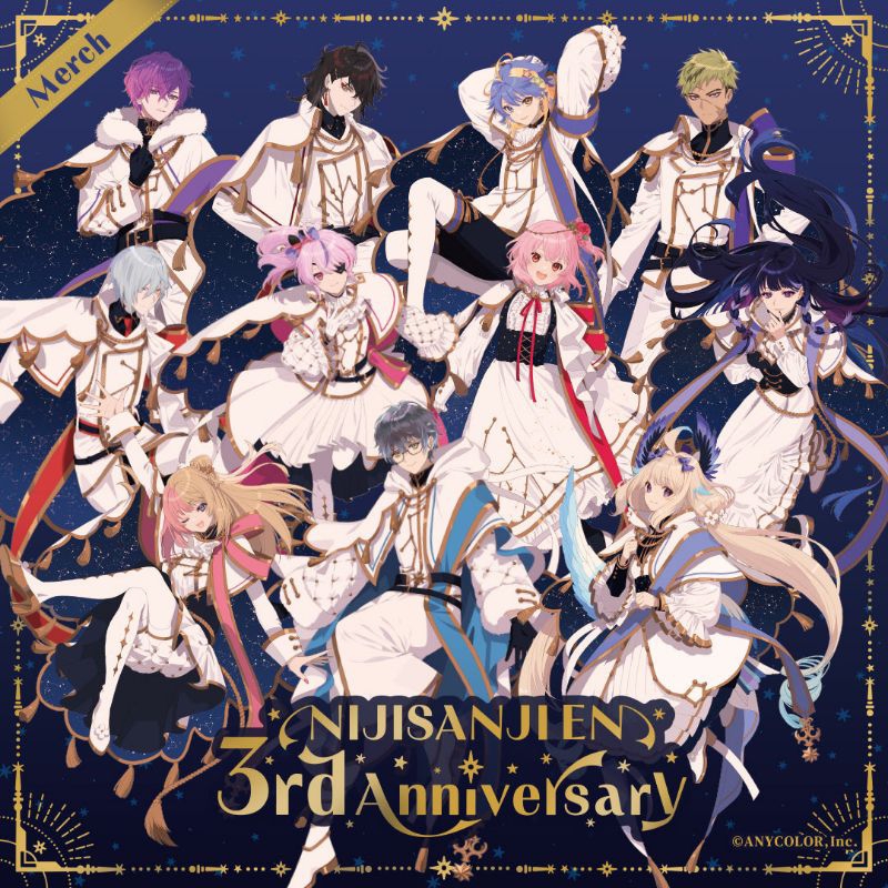[PO] NIJISANJI EN 3rd Anniversary Merch