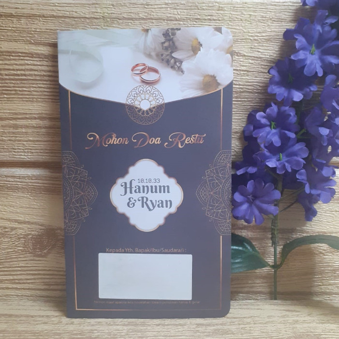 Cetak Undangan Fadhil Malika 3 Murah