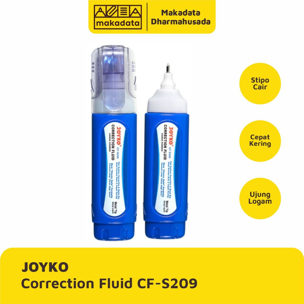 

CORRECTION FLUID | STIPO CAIR JOYKO CF-S209 ( 1PCS)