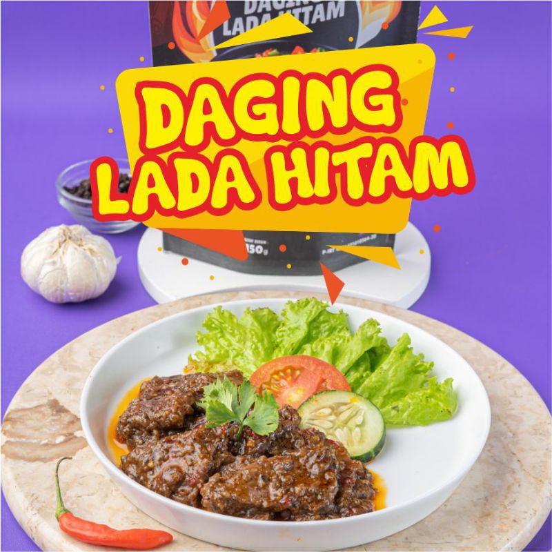 

Daging Lada Hitam / Berat 150gram