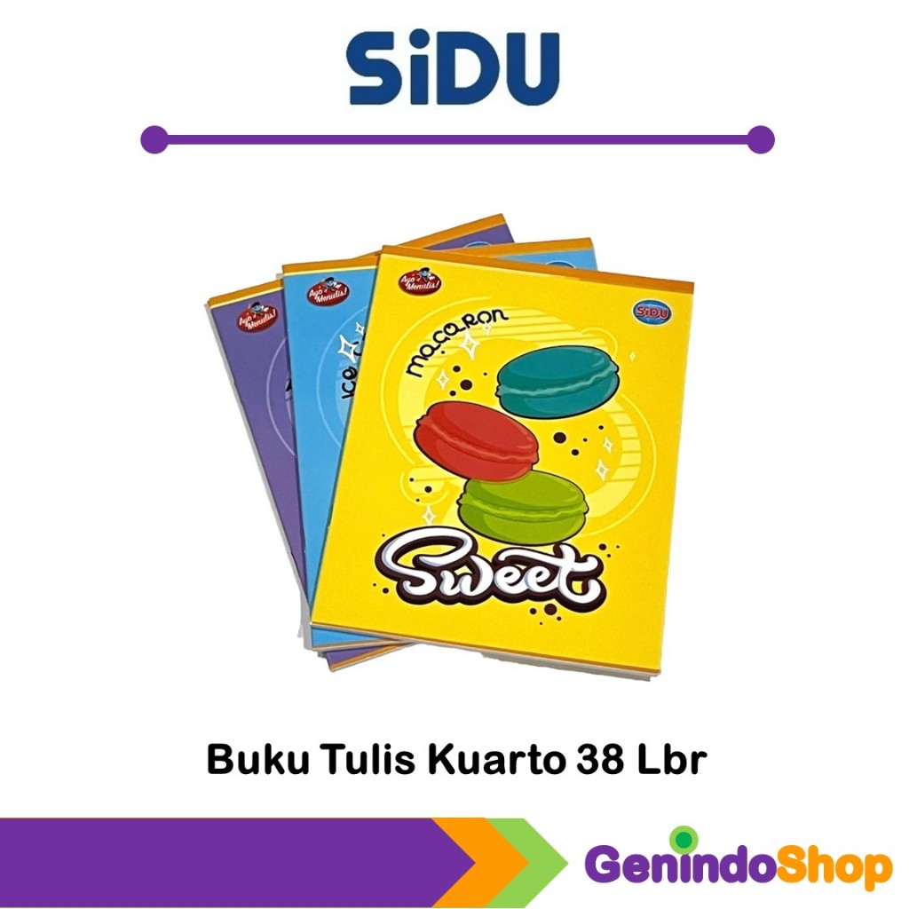 

Buku Tulis 38 Lembar Sidu