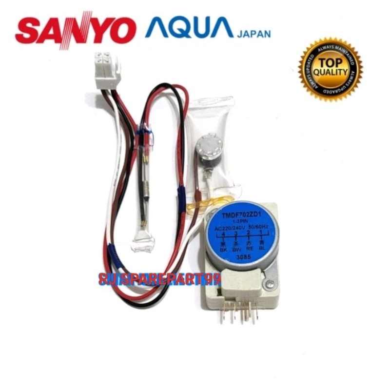 Timer + Defrost Bimetal Fuse Kulkas AQUA 2 pintu