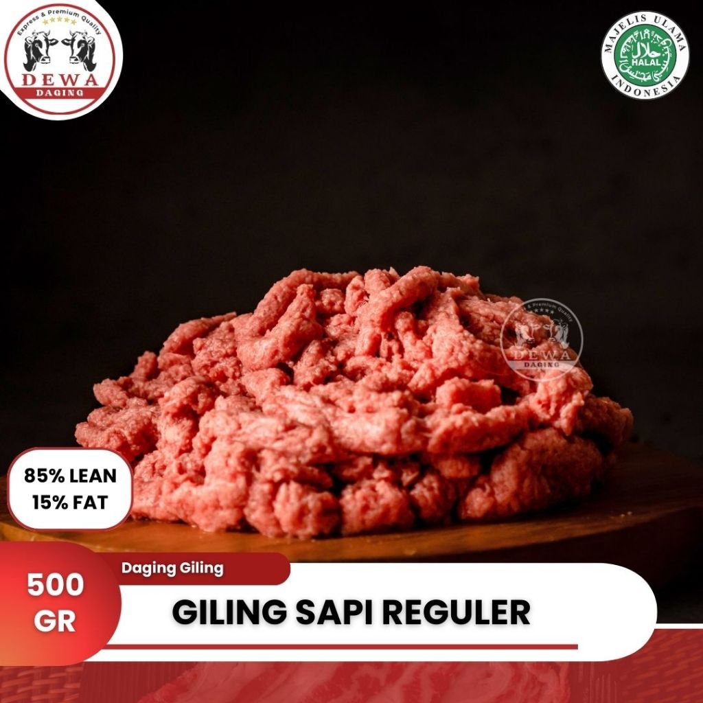 

Daging Giling Sapi 15% Lemak | Daging Giling Reguler