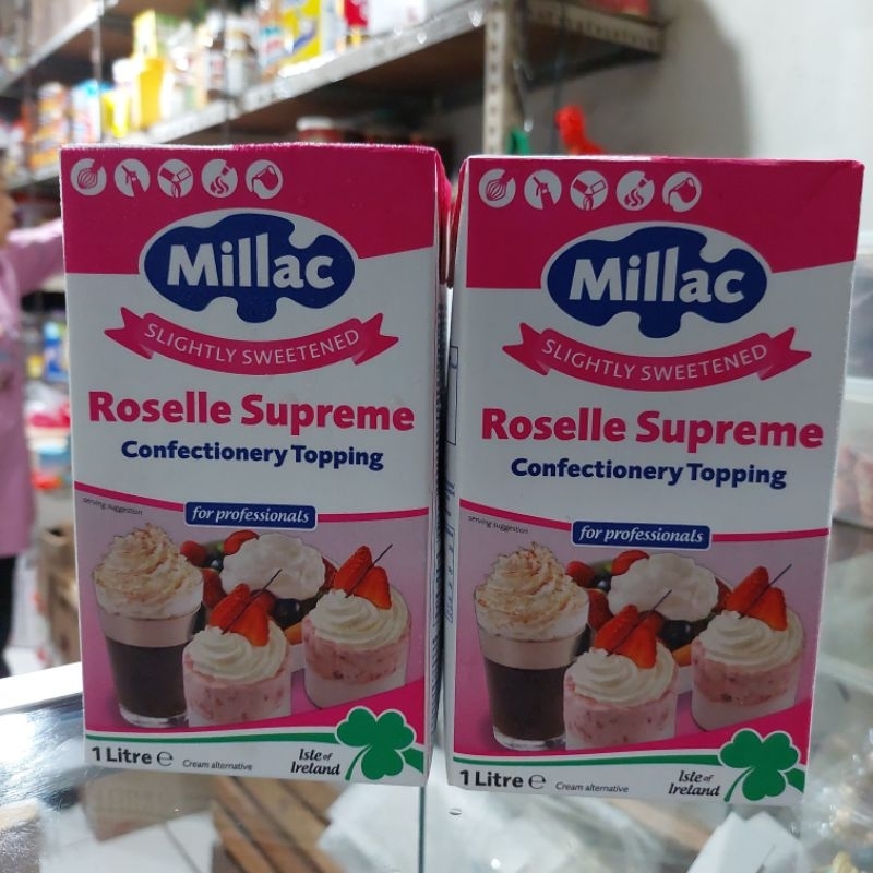 

millac roselle supreme whipped cream 1 liter