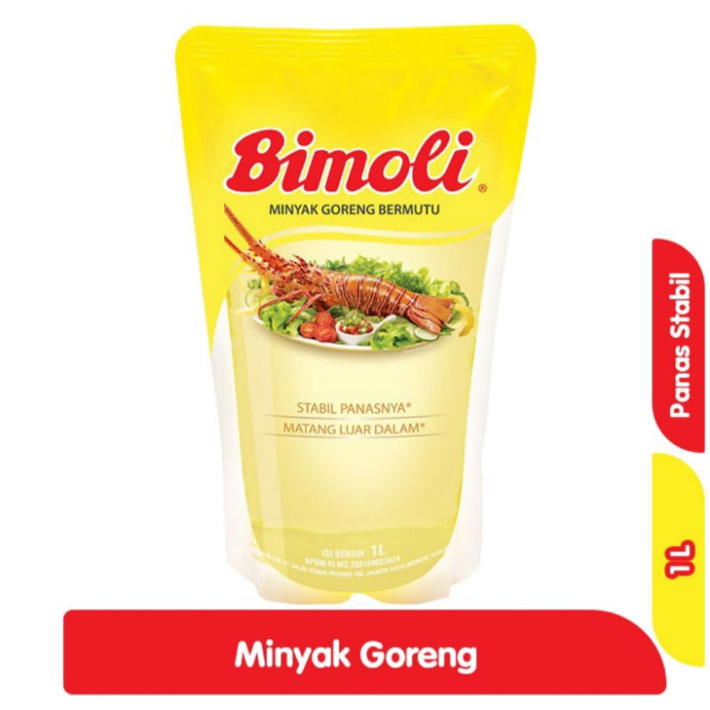 

Minyak goreng bimoli 1 liter