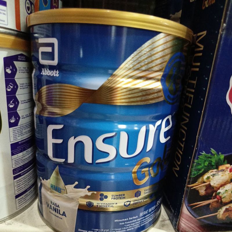 

ensure gold vanila 800g tin exp 2025