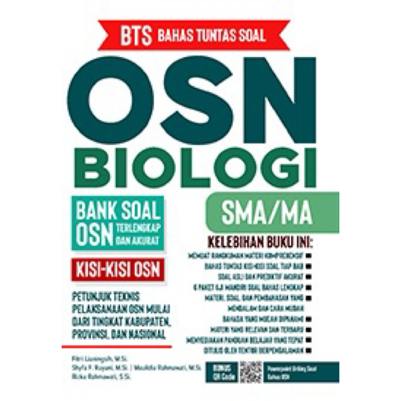 

BTS BAHAS TUNTAS SOAL OSN BIOLOGI SMA/MA