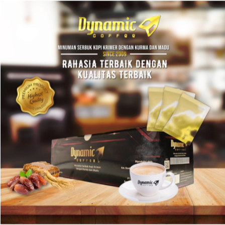 

[PROMO] Dynamic coffee Kopi Dynamic minuman serbuk kopi gula krimer isi 10 sachet @300g original
