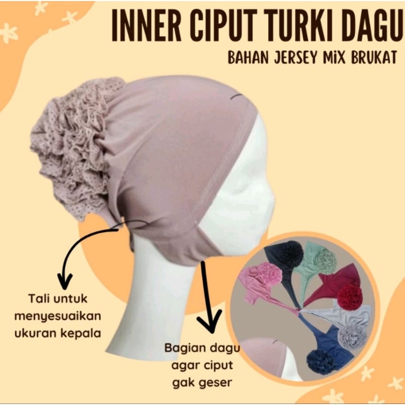 Ciput / INNER CEPOL TURKI DAGU JERSEY PREMIUM