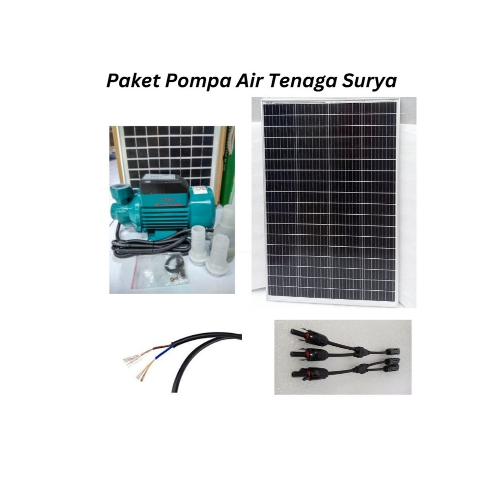 POMPA AIR TENAGA SURYA DC12V 180W