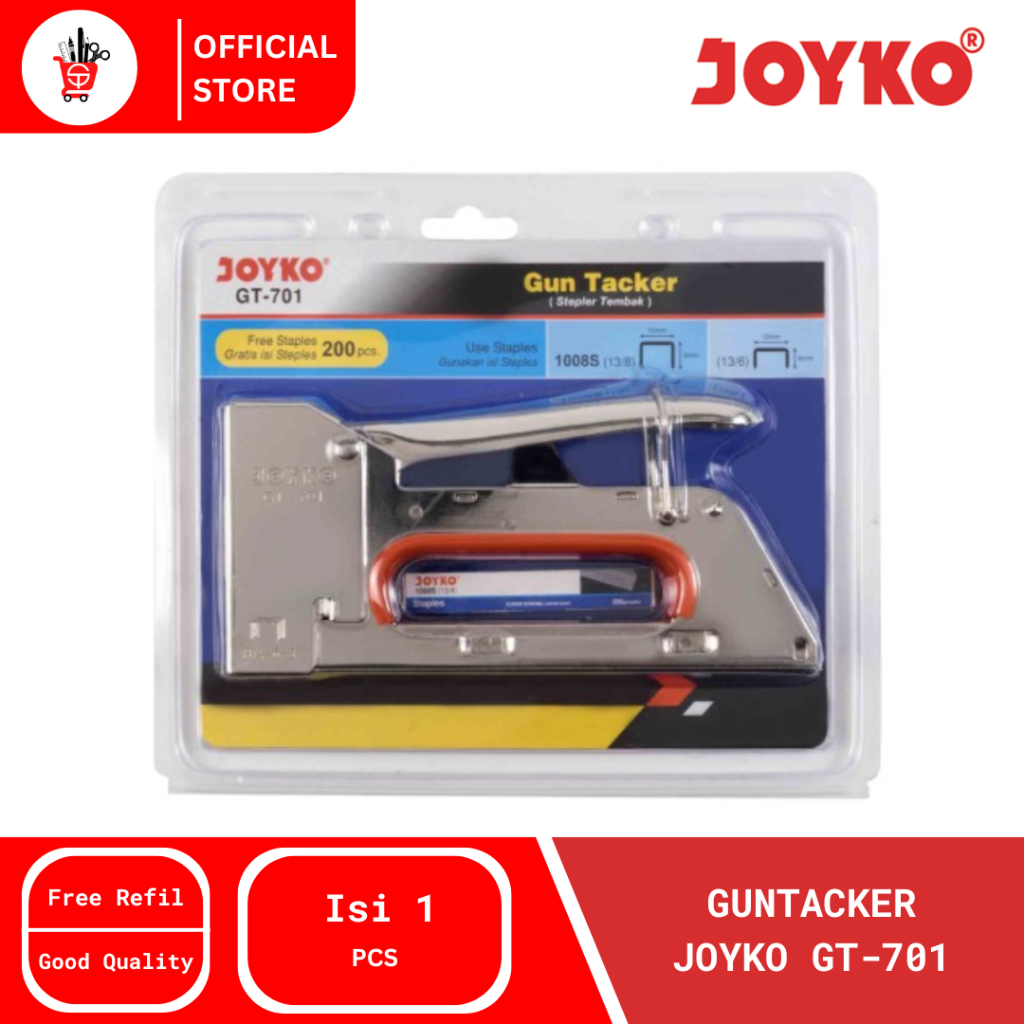 

Meriyah Storee - Tacker Stepler Tembak Joyko GT-701