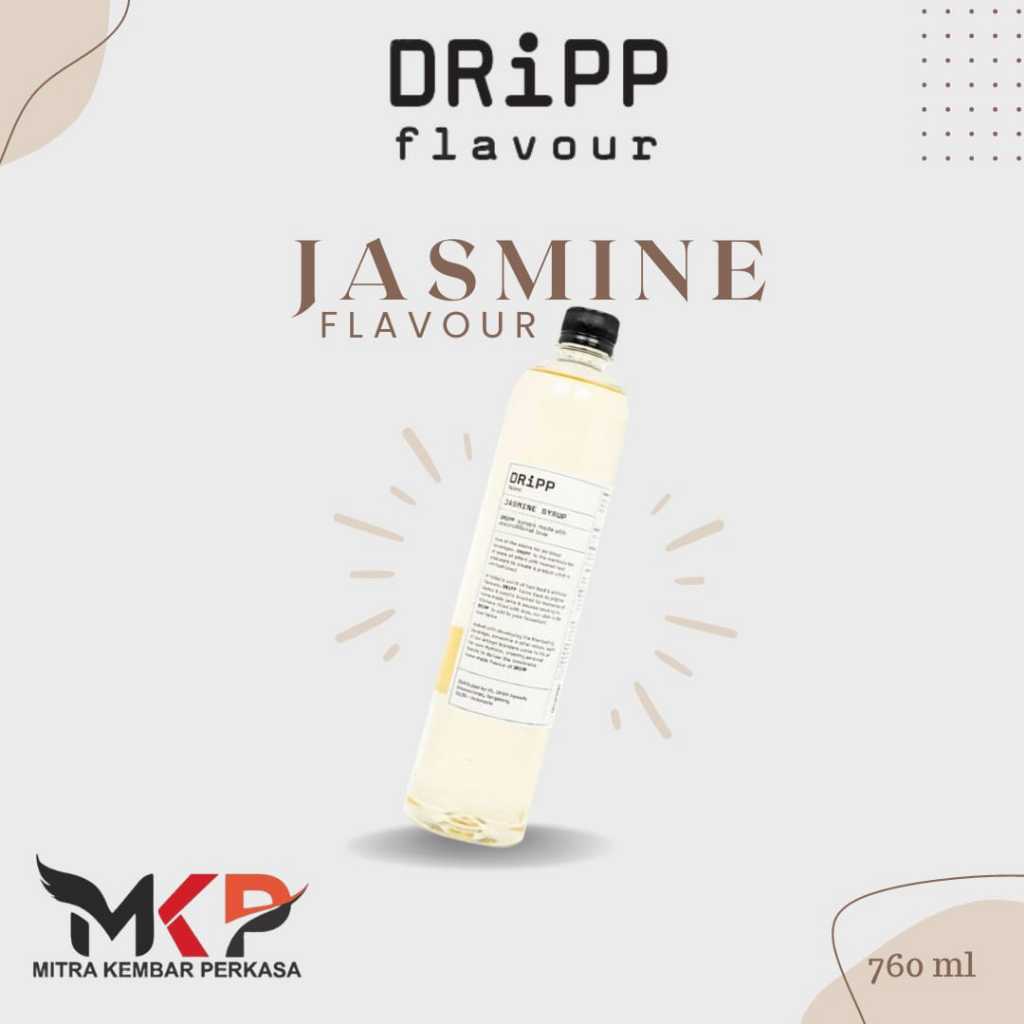 

DRIPP JASMINE SYRUP - Gourmet Syrup-