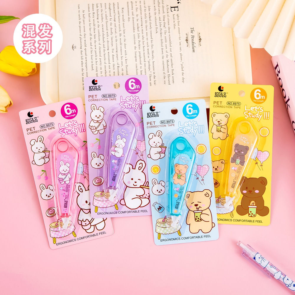 

COD CORRECTION TAPE TIP EX 6M MOTIF LUCU / TIP X PITA ROLL