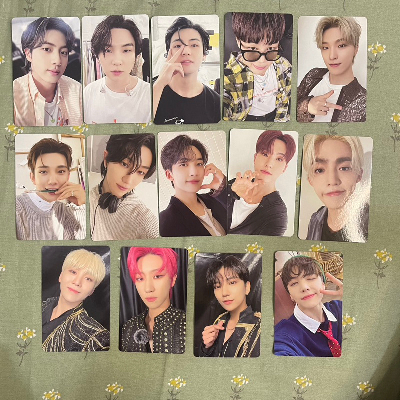 READY STOCK PHOTOCARD OFFICIAL Seventeen Mingyu Seungcheol Wonwoo Dino SG24 Season Greetings 2024 Je