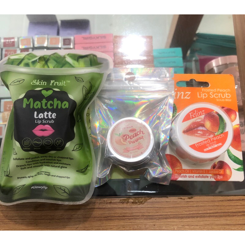 glowylip lip scrub/tone lip balm/lip scrub