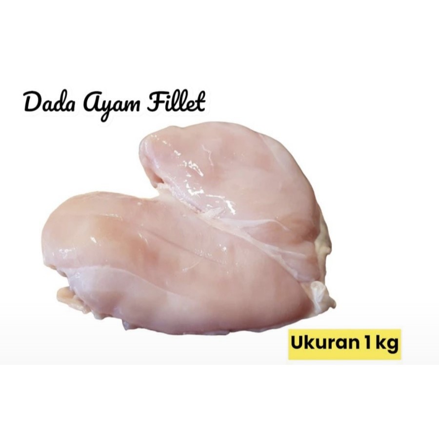 

BLD boneless fillet dada ayam 1kg tanpa tulang tanpa kulit 1 kilogram