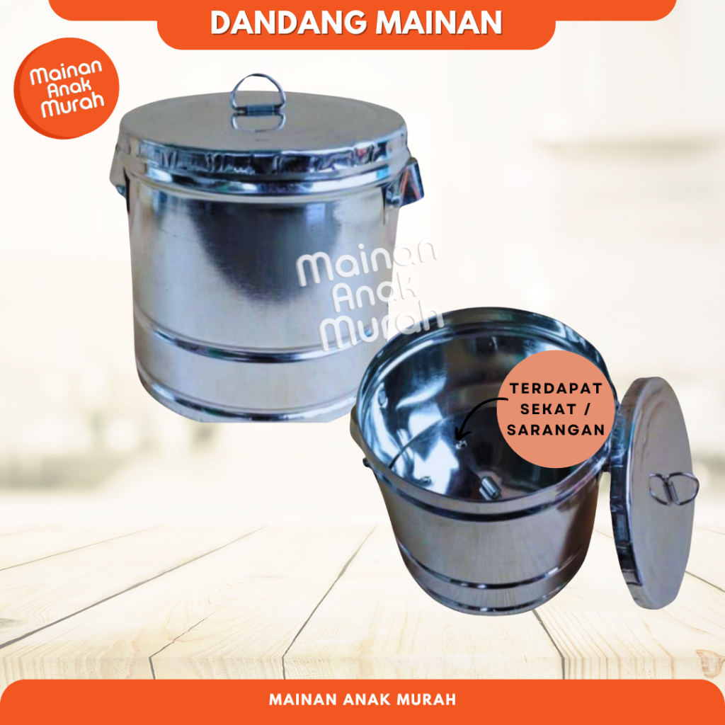 Panci Dandang Mini Mainan Masak Masakan Kompor Mini