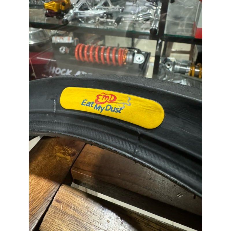 ban eat my dust ring 17 60/80 2nd bekas 1 kali race masih layak pakai 2024 tahun harga 1pc balap 60 