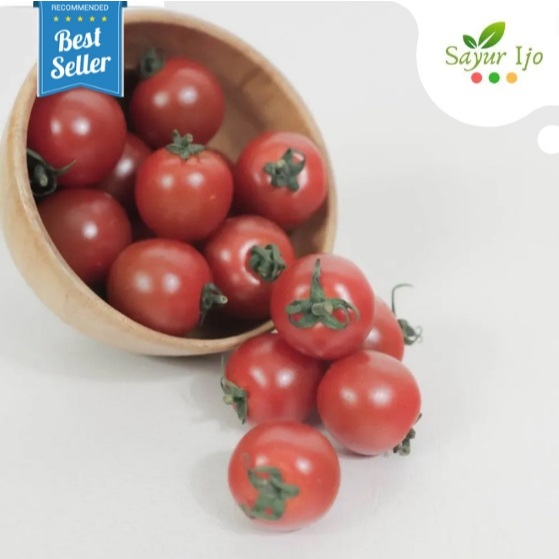 

Tomat Cherry Merah Bulat Hidroponik 240 - 250 Gram / Pack Fresh Red Tomato Ceri Buah Hydro Segar