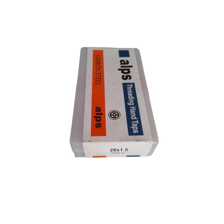 alps (india) carbon steel hand tap metric set (3 pcs) M28 x 1.5