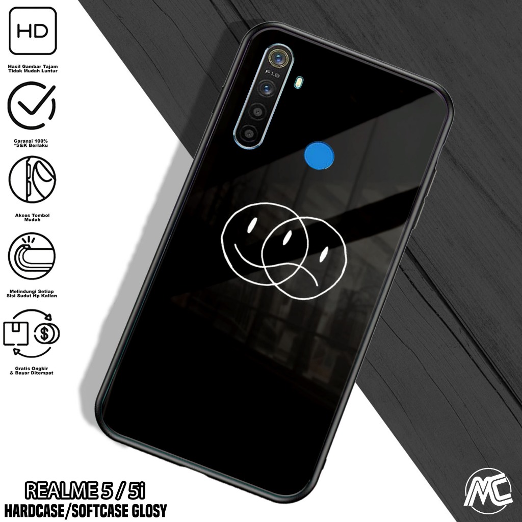 Case REALME 5 / REALME 5i ( BLCK ) REALME 5 / REALME 5i  Hp - Casing Hp  - Case Hp - Case Terbaru - 