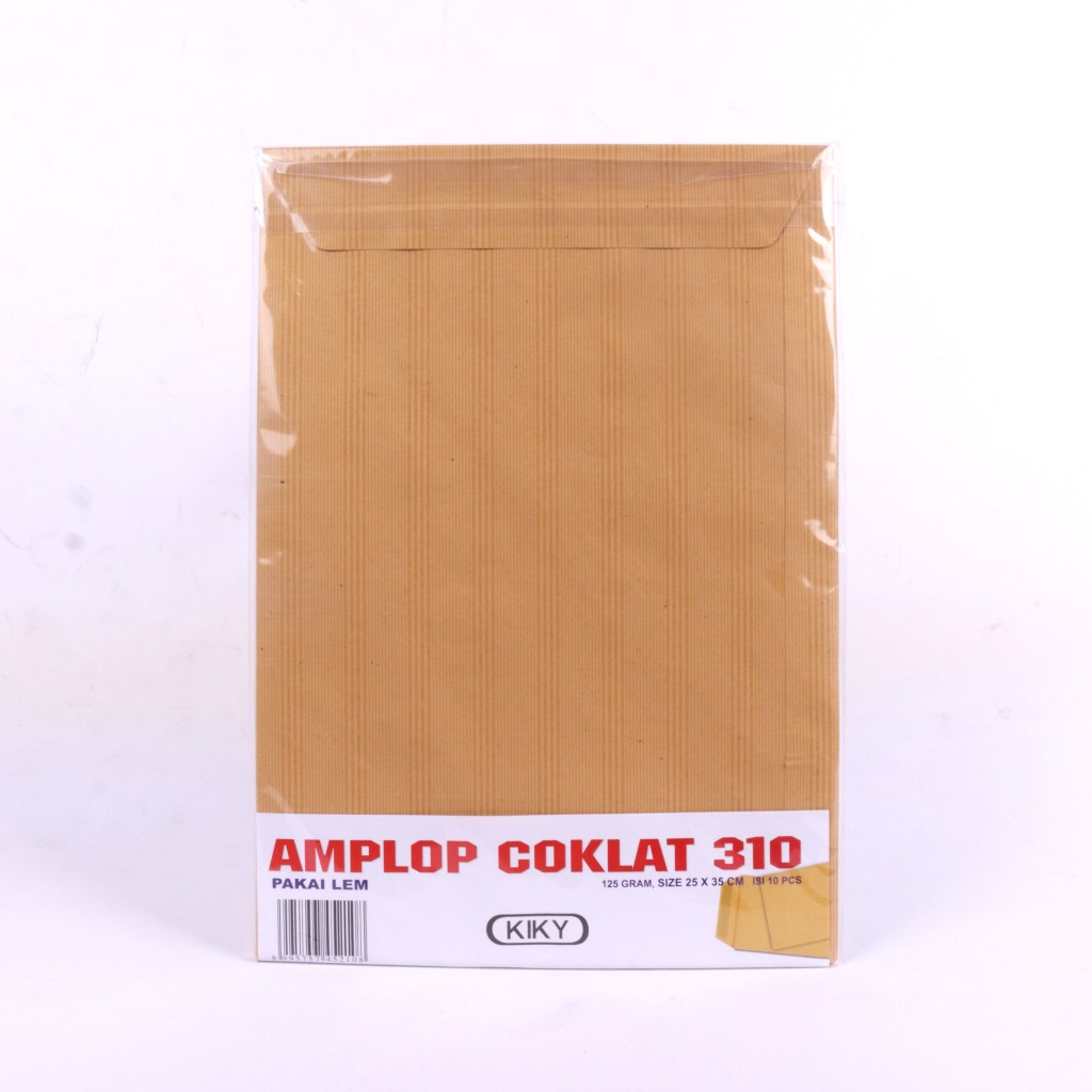 

AMPLOP COKLAT TALI 310 MERK KIKY