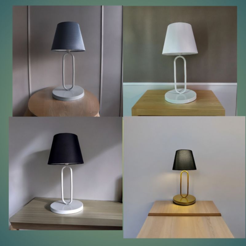 ADL LAMPU meja Aesthetic lampu standing ruang tamu lampu nakas duduk design minimalis