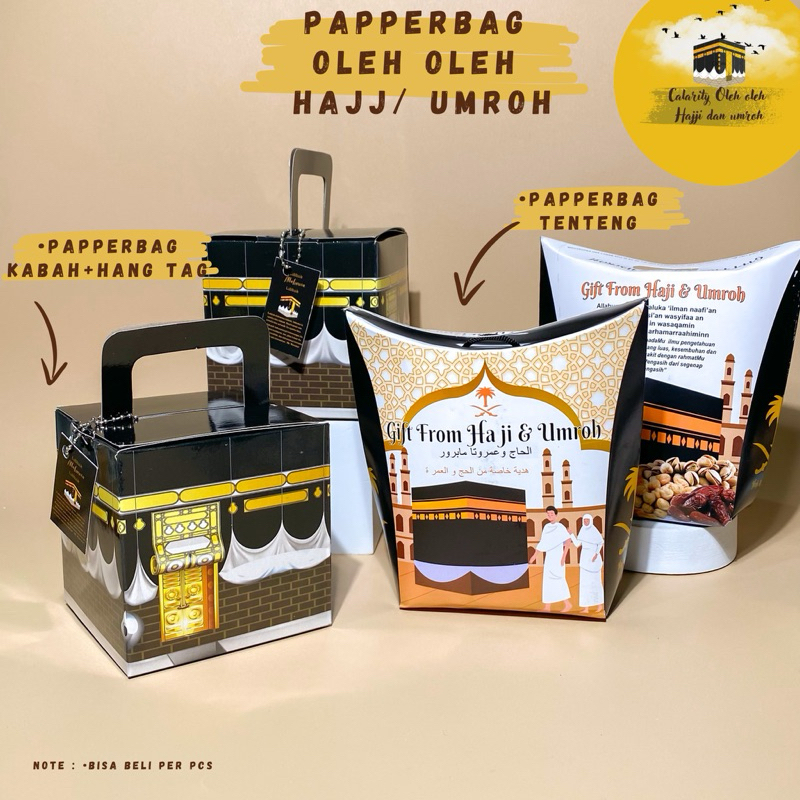 

LITTLECALARITY- Papper bag hajji umroh / papper bag tenteng umroh / kotak oleh oleh hajji umroh / tas oleh oleh umroh / dus oleh oleh hajji / dus bag oleh oleh umroh