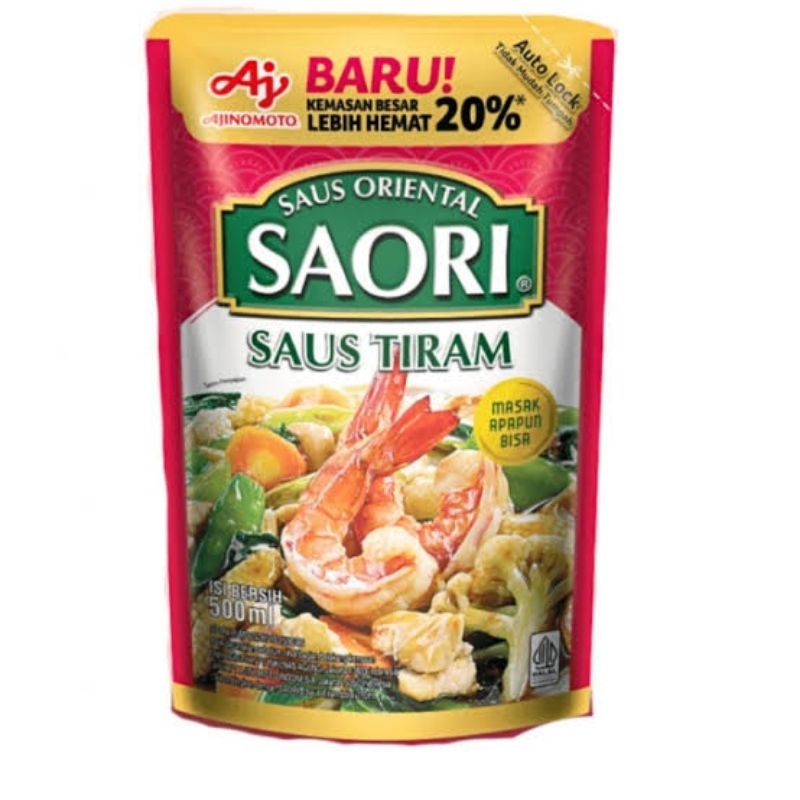 

Saori Saus Tiram Pouch 500ml