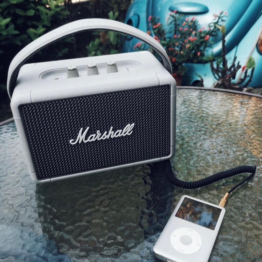 Marshall Kilburn II/Speaker Bluetooth Nirkabel Luar Ruangan Portabel Speaker Tahan Air