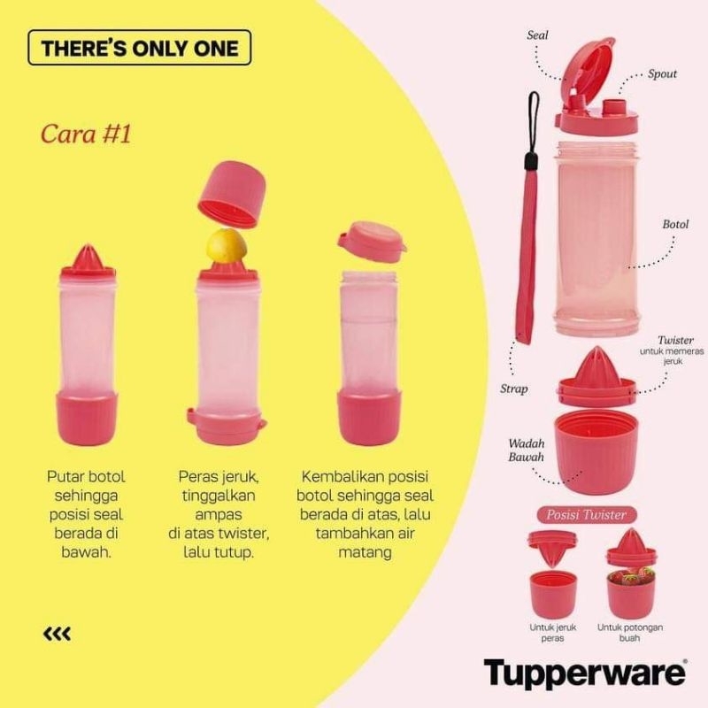 Tupperware - Infused To Go 750ml