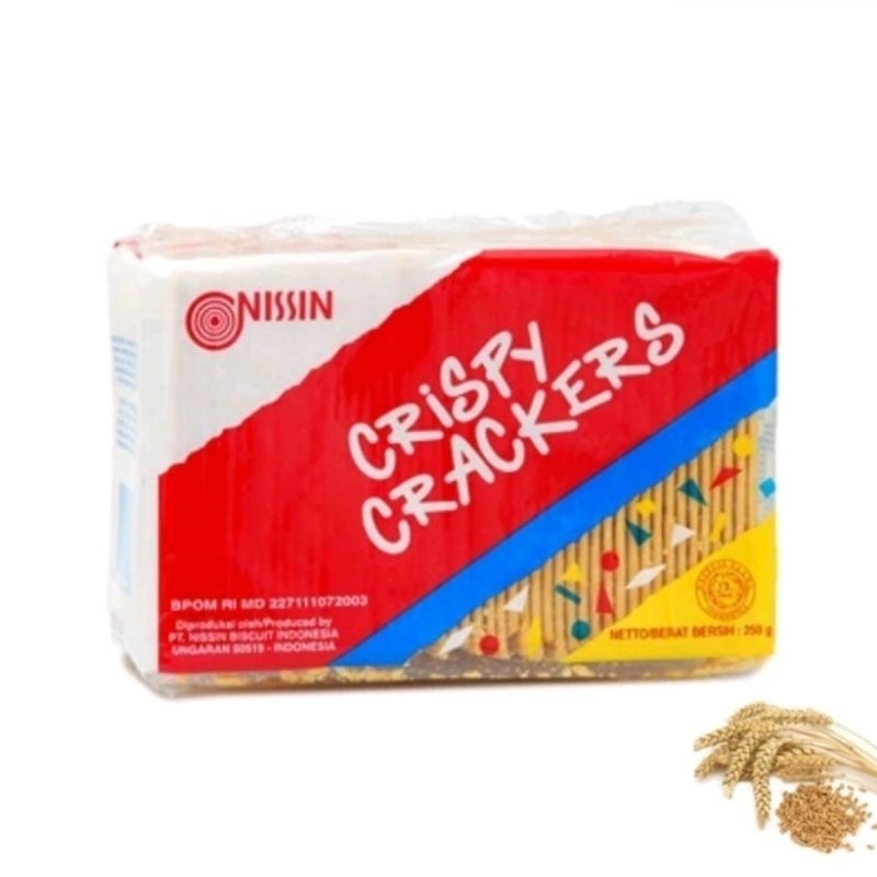 

Biskuit Nissin Crispy Crackers 250g