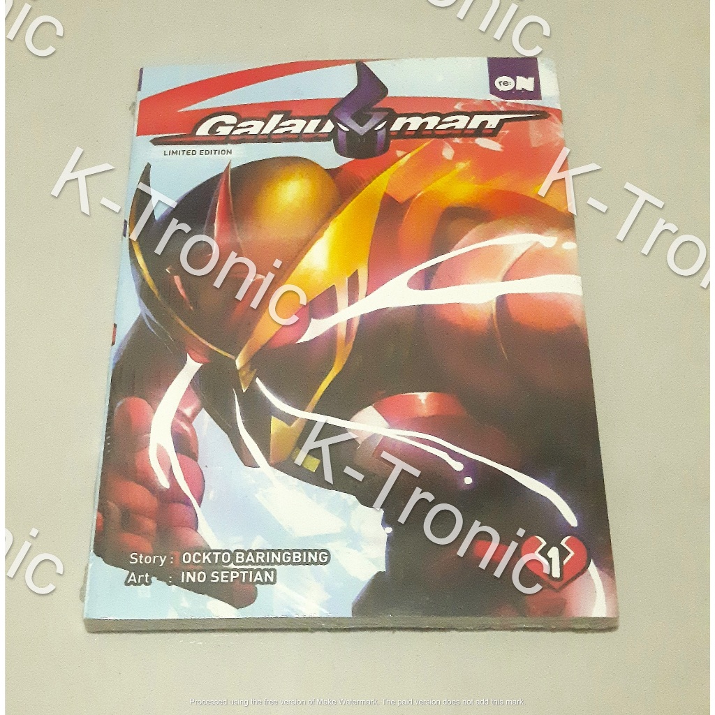 BUNDLE COVER LIMITED EDITION - KOMIK LOKAL - GALAUMAN VOL 1 & 2 BY REON COMIC
