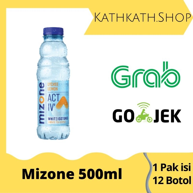 

Mizone Lychee Lemon 500ml Dus isi 12 botol